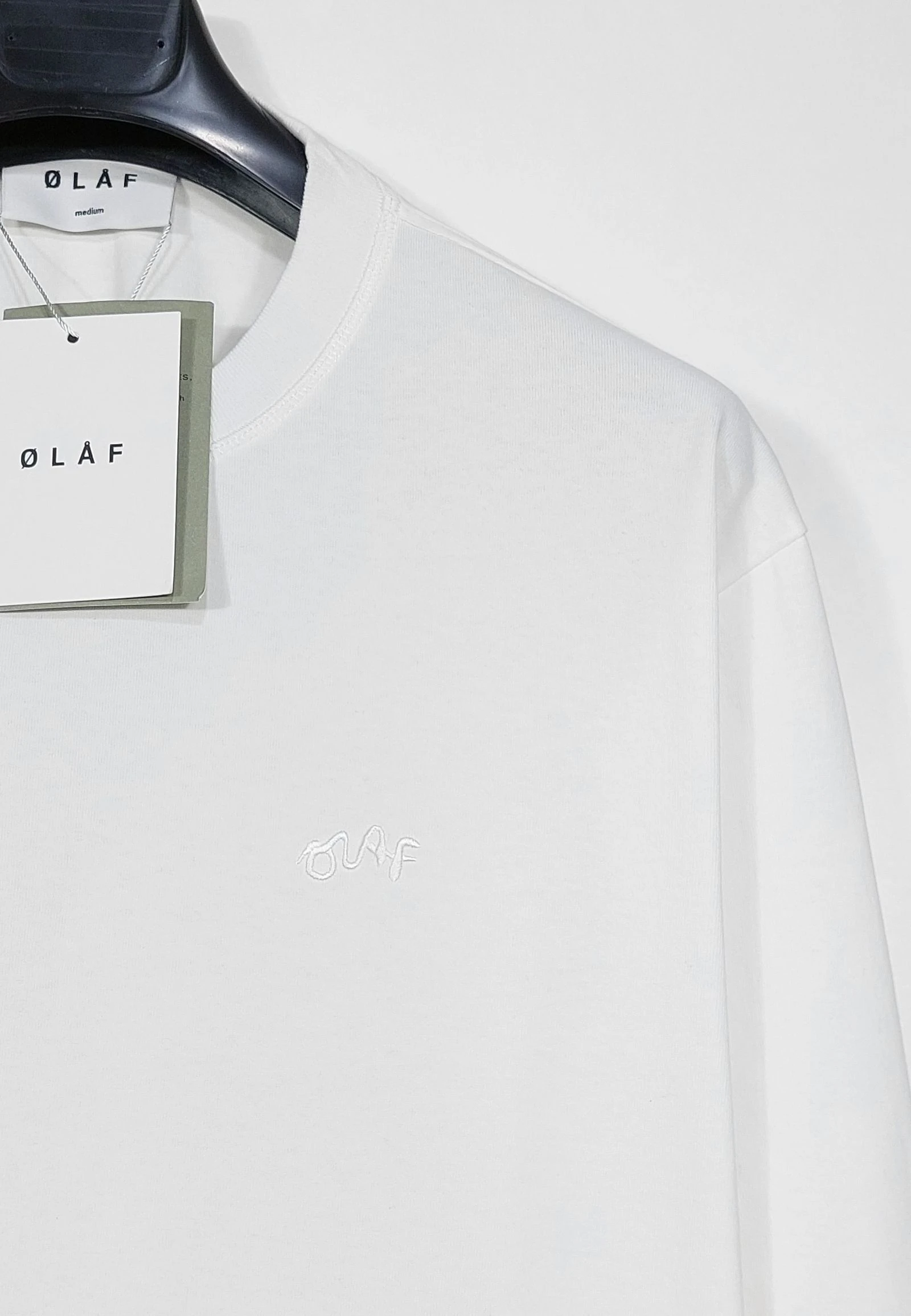 ØLÅF firma LS camiseta - blanco óptico M – photo 6